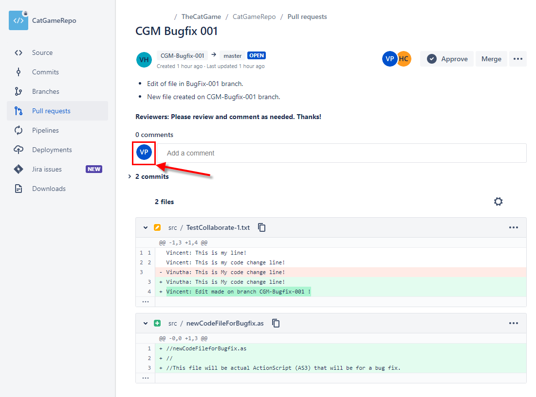 Bitbucket-VinuthaReviewsVhPullRequest